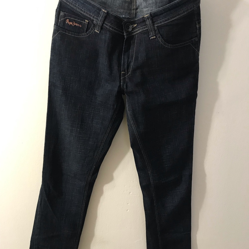 Dark blue straight fit jeans by Pepe Jeans